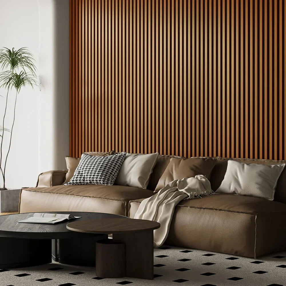 Pannello acustico flessibile a doghe – 270 × 110 cm 